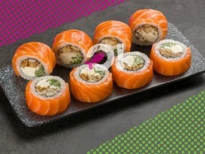 Филадельфия с угрем Филадельфия с угрем