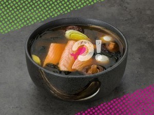 Мисо суп с Лососем Мисо суп с Лососем