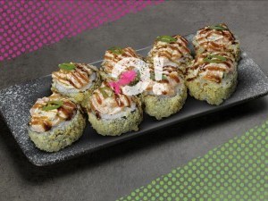 Темпуран с лососем Темпуран с лососем